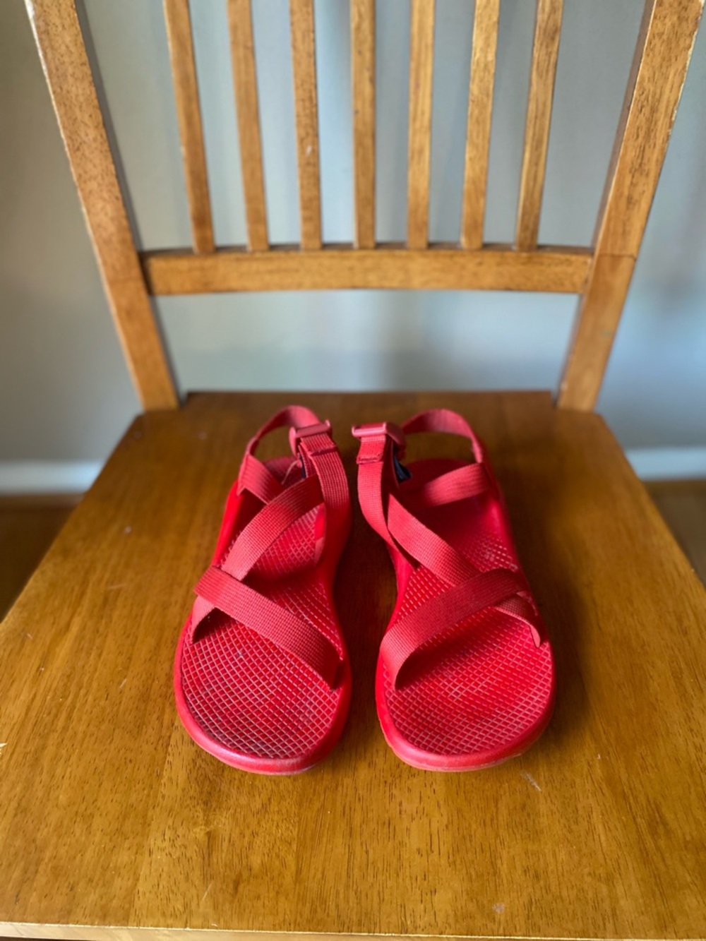 RARE Chaco Red Sport Sandals